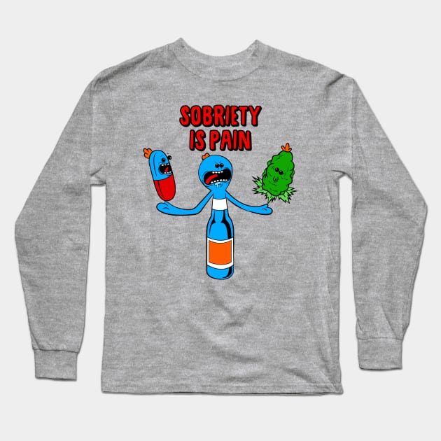 Oh The Pain Long Sleeve T-Shirt by The Art of Dougie